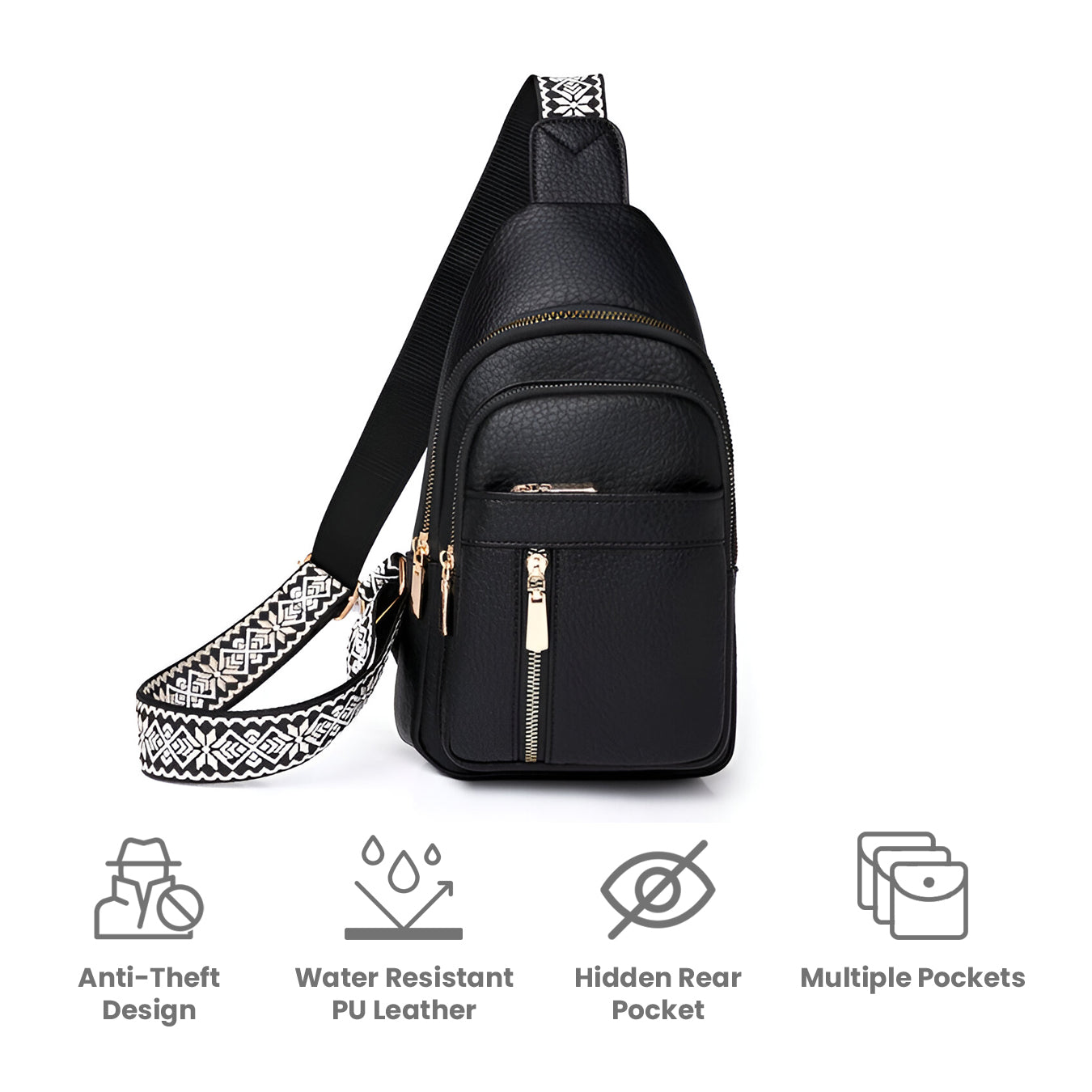 Casual Anti-Theft Crossbody Bag