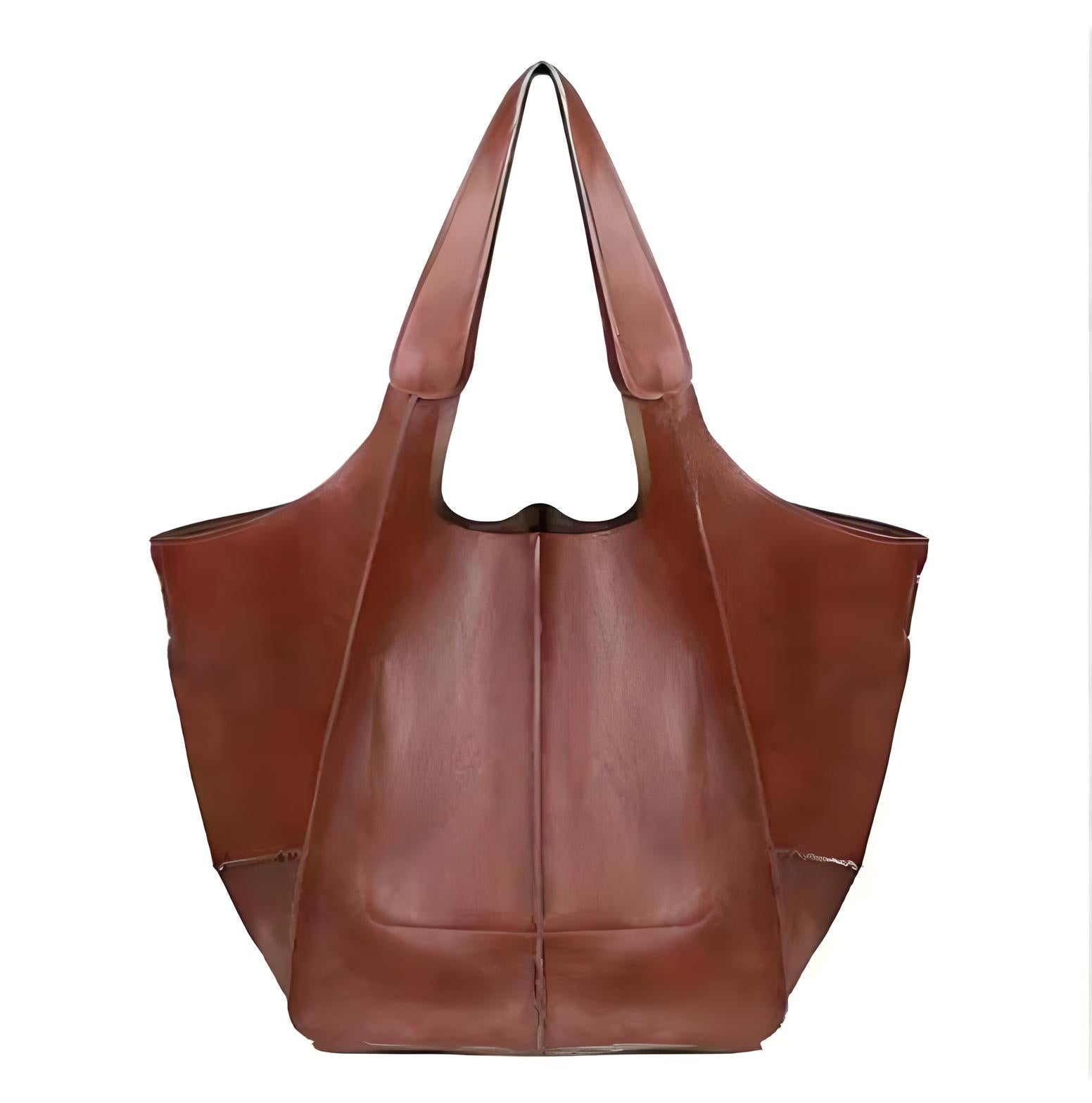 Aria | Oversized Leather Tote Bag