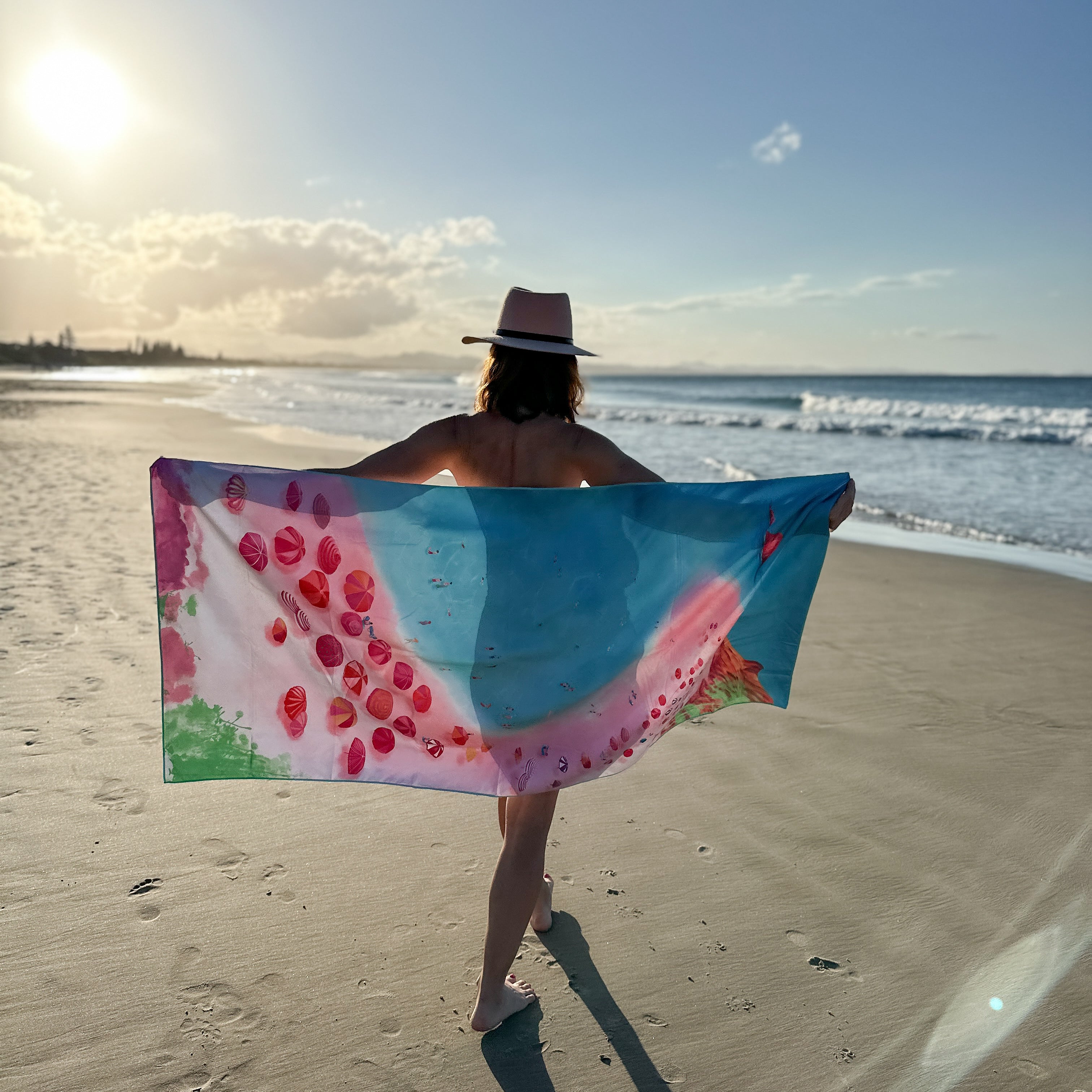 Artist Travel Towel | Beach Design