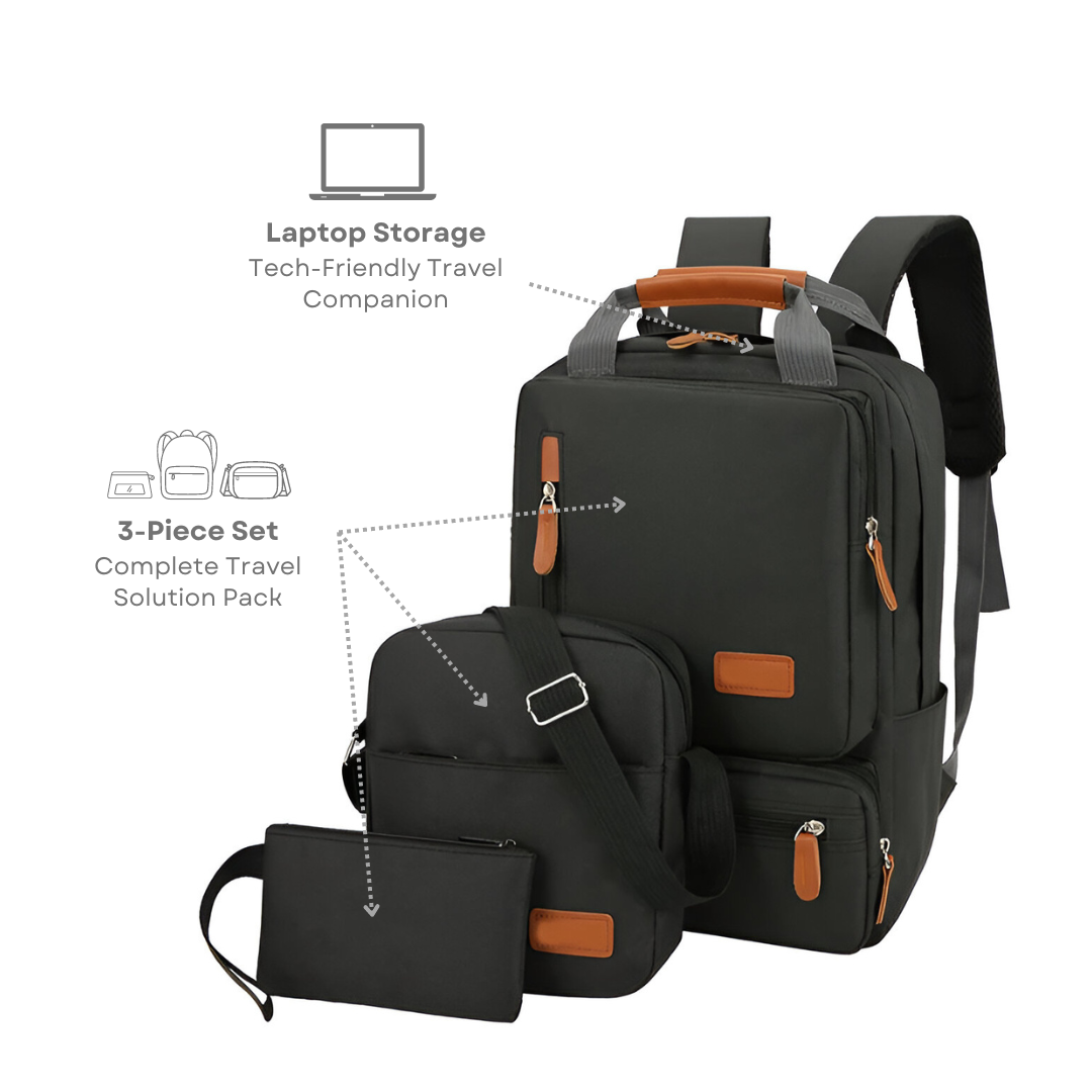 Nomad Kit | 3pc Travel Bag Set