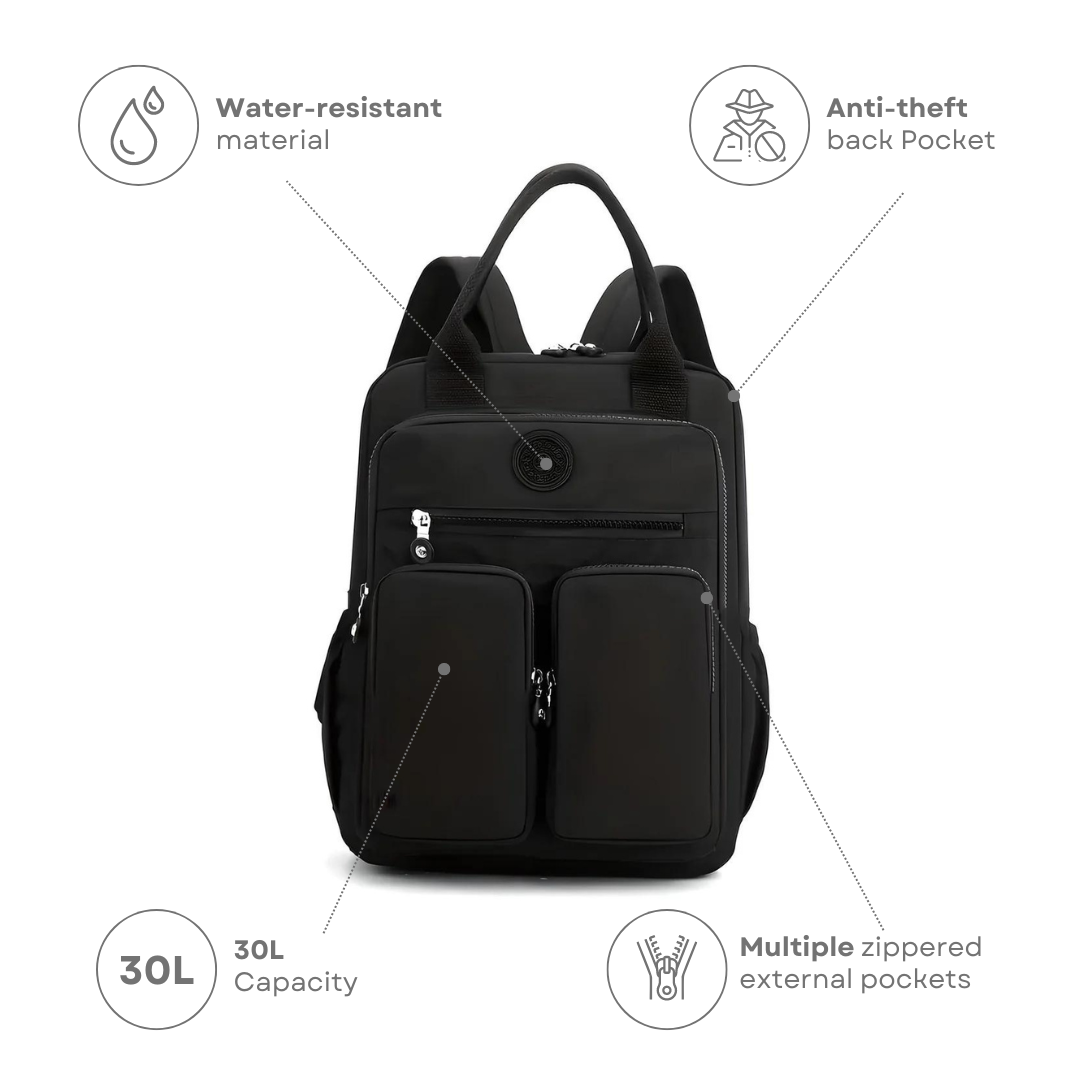 Urban Wanderer | Multi-Pocket Backpack