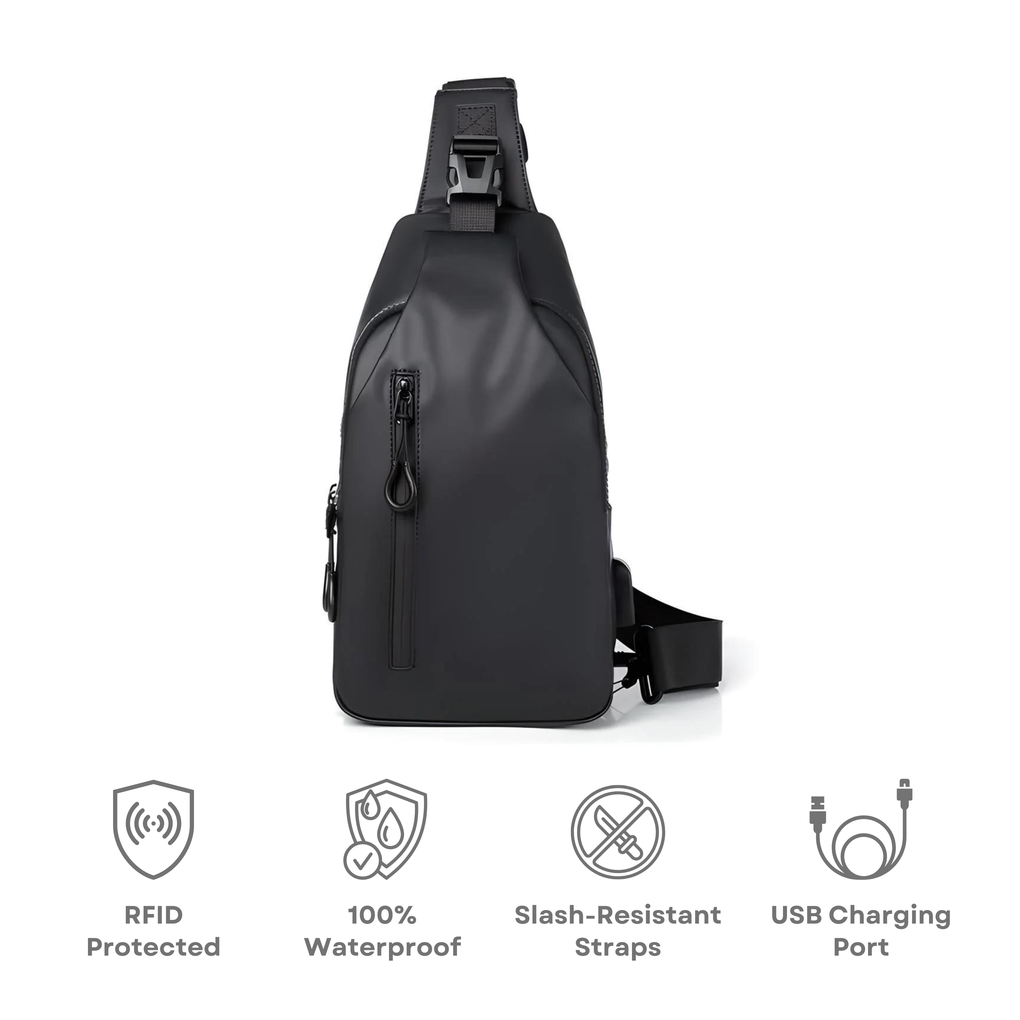 Waterproof Anti-Theft Shoulder Bag