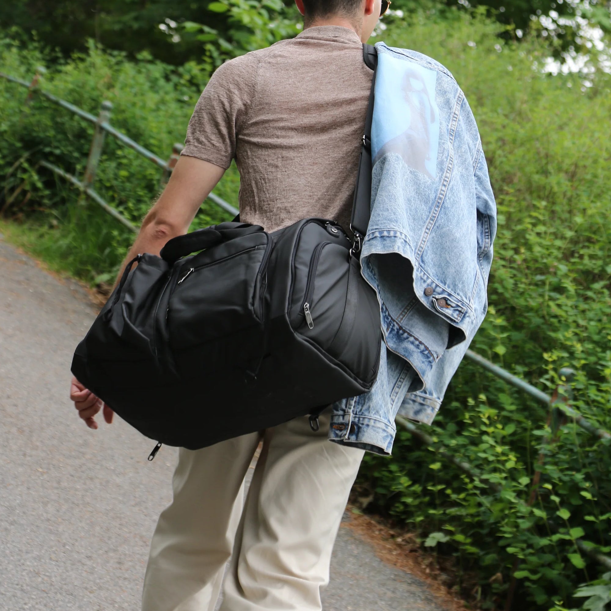 Mens Oxford Garment Duffle Bag