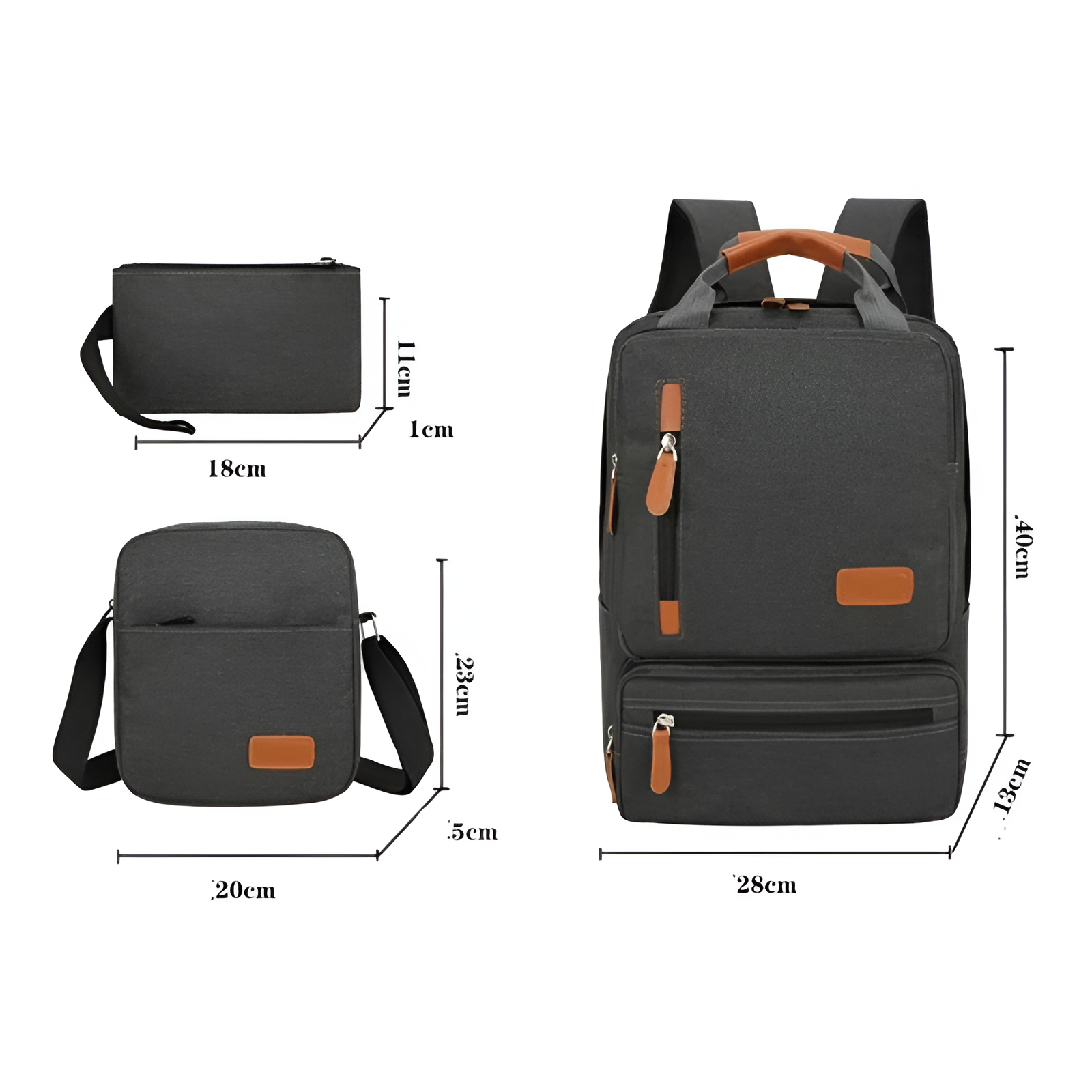 Nomad Kit | 3pc Travel Bag Set